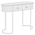 Modern Black Console Table Homary 3D model small image 2