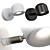 Modern Minimalist Tiny Wall Light 3D model small image 2