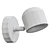 Modern Minimalist Tiny Wall Light 3D model small image 3