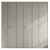 Customizable Wardrobe Wave 3D model small image 1