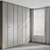 Customizable Wardrobe Wave 3D model small image 3