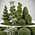 Outdoor Greenery Collection 3D model small image 4