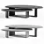 The VESTRY Nesting Tables - Maiden Home 3D model small image 5