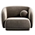 Modern Julep Armchair by Tacchini 3D model small image 5