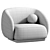 Modern Julep Armchair by Tacchini 3D model small image 6