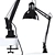 Corona 7 Steel Desk Lamp 3D model small image 1