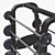 Barbell Set Rack 01: High-Quality 3D Model 3D model small image 2