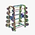 Barbell Set Rack 01: High-Quality 3D Model 3D model small image 6