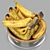 Fruit Bowl with Bananas 3D 3D model small image 3