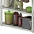 Modern 3D Shelf Design 3D model small image 3