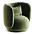 Modern Rabbit Sofa Design by Timber 3D model small image 2