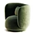Modern Rabbit Sofa Design by Timber 3D model small image 4