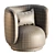 Modern Rabbit Sofa Design by Timber 3D model small image 6