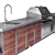 Kalamazoo Ultimate Outdoor Kitchen 3D model small image 3