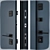Metal Door Olimpia Abvehr 900x2050mm 3D model small image 2