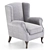 Bergere Armchair 3D Model 3D model small image 2