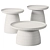 Metal Mushroom Nordic Sculptures 3D model small image 2