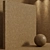 Seamless Wood OSB Material Set 3D model small image 4