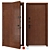 Paradise Metal Entry Door, Abvehr 3D model small image 1