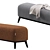 Elegant Lincoln Bench by Dantone 3D model small image 5