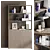 Cosmorelax Estante Shelf: Decorative Style 3D model small image 1