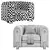 Exquisite Victorian Sofa Set 3D 3D model small image 6