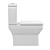 DIWO Kolomna Compact Toilet 3D model small image 2