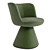 Modern Flair O Chair Design 3D model small image 2