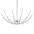 Elegant Abberton Chandelier Fixture 3D model small image 1