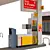 Shell Gas Station Model 8-Line 3D model small image 6