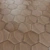 Equipe Hexawood Ceramic Floor Tiles 3D model small image 3