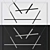 Sleek ACROSS Pendant Light 3D model small image 2