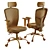 Modern Ergonomic Office Chair 3D model small image 7