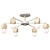 Modern Designer Chandelier JX Visualization 3D model small image 2