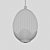 Gold Bertie Pendant Light Fixture 3D model small image 2