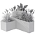 10 Piece Outdoor Plant Set 3D model small image 5