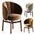VUELTA FD Swivel Chair: Modern Design Elegance 3D model small image 1