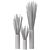 Rustic Driftwood Decor Branch 3D model small image 4