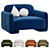 Balzac Paris X LRI Chair: 5 Texture Options 3D model small image 1