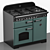 Rangemaster Kitchen Appliance Set 3D model small image 3