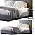 Elegant BAUCI OVIDIO Bed 3D model small image 1