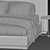 Elegant BAUCI OVIDIO Bed 3D model small image 3