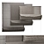 Roman Curtain Set 001 3D model small image 1