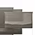 Roman Curtain Set 001 3D model small image 3
