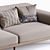 Sleek Italian Design Lounge Chair 3D model small image 4