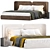 Contemporary Angelo Bed 2015 Model 3D model small image 1