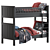 Modern Kenwood Bunk Bed 2014 3D model small image 1