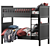 Modern Kenwood Bunk Bed 2014 3D model small image 2