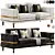 Luxurious FH 7166 Sofa Set 3D model small image 1