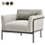 Scribe Chair Set in 3 Colors 3D model small image 1
